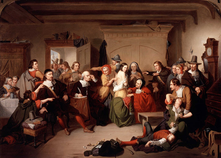 Figure 2: The Examination of a Witch, Massachusetts