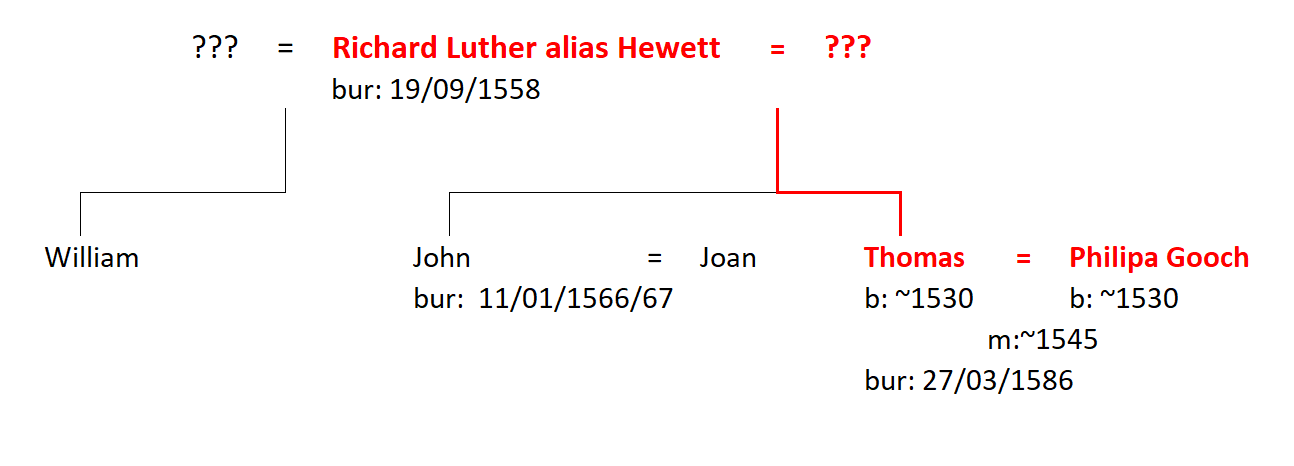 Figure 1: The Family of Richard Luther
