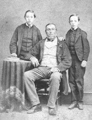 Figure 6: Robert Nurse and his sons