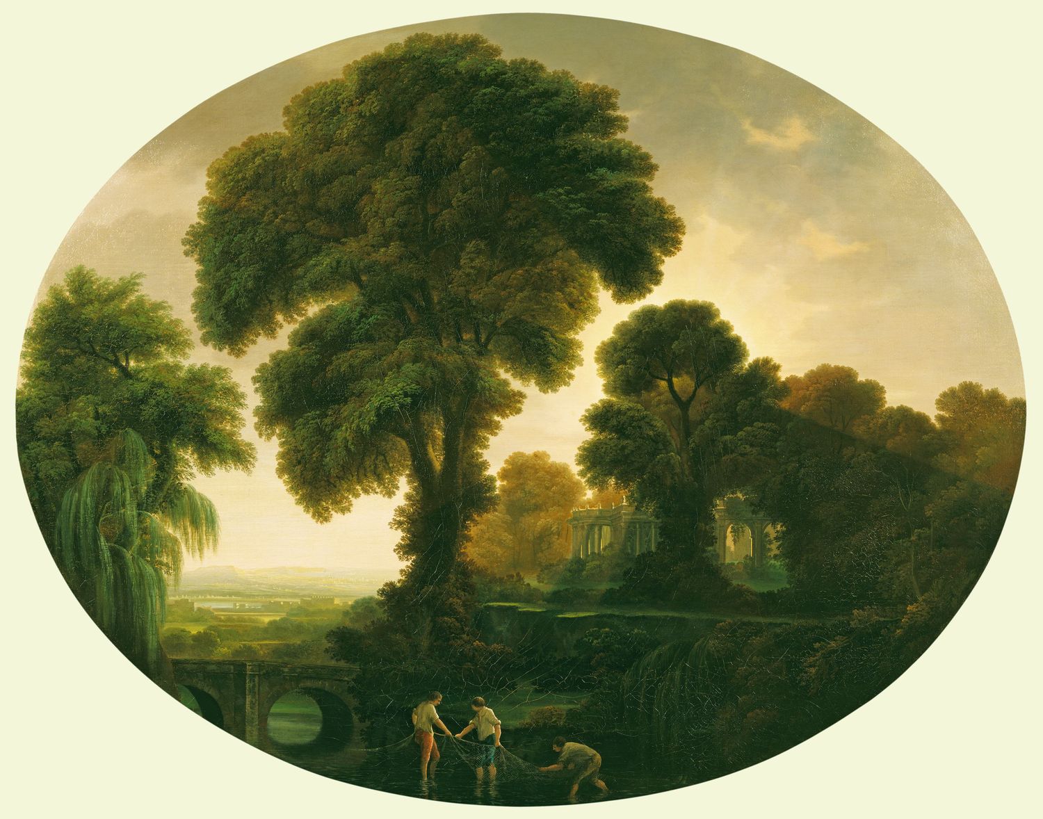 Figure 2: Landscape with Fishermen (1770) from the Royal Collection